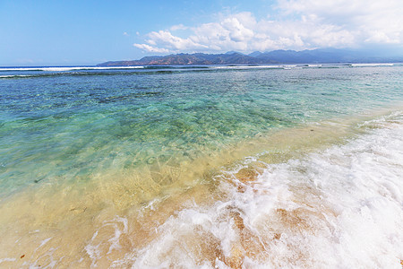 宁静海滩图片