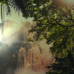 伊瓜苏瀑布,Instagram过滤器图片
