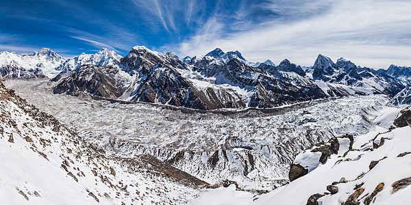 珠穆朗玛峰,珠穆朗玛峰卢霍特景观,尼泊尔喜马拉雅图片
