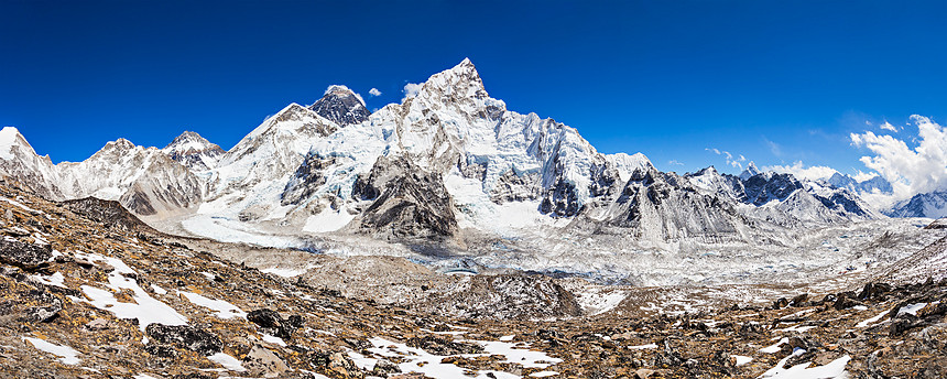 珠穆朗玛峰,珠穆朗玛峰卢霍特景观,尼泊尔喜马拉雅图片