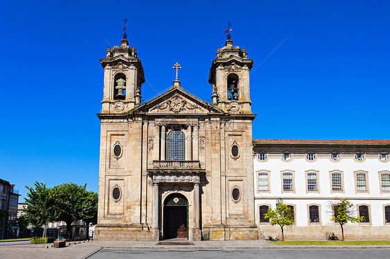波普洛教堂IgrejadoPopolo位于葡萄牙布拉加的新古典主义教堂图片