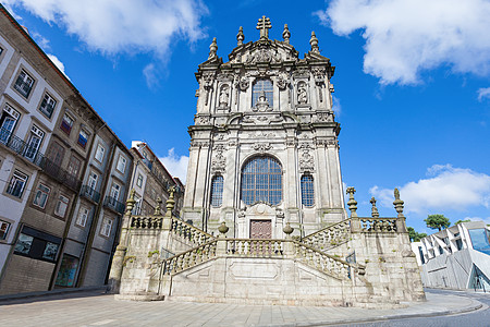 神职人员教堂IgrejaDos神职人员葡萄牙波尔图市的座巴洛克式教堂图片