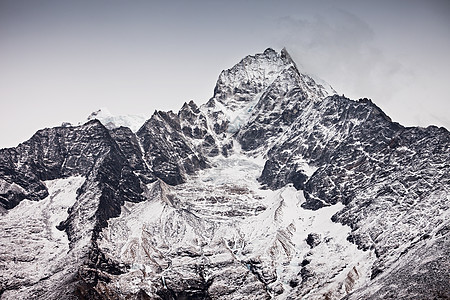 塔姆塞库山珠穆朗玛峰地区,喜马拉雅,尼泊尔图片