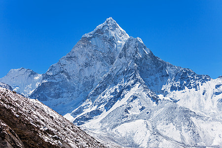 阿玛达布拉姆山珠穆朗玛峰地区,喜马拉雅,尼泊尔图片