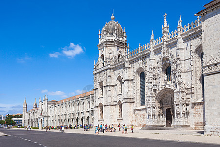 杰罗尼莫斯修道院石龙寺位于葡萄牙里斯本图片