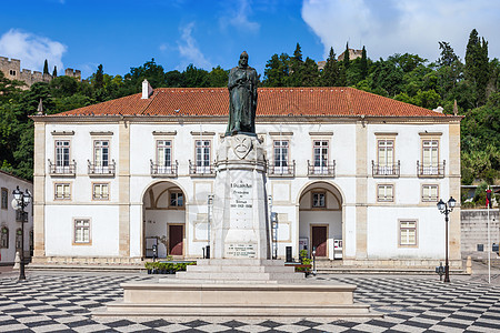 葡萄牙托马尔共国广场市政厅图片