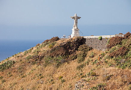 基督国王雕像葡萄牙马德拉岛上的座天主教纪念碑图片