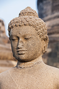 印度尼西亚爪哇岛Borobudur寺佛像图片