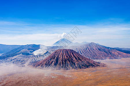 布罗莫,巴托克塞梅鲁火山,爪哇岛,印度尼西亚图片