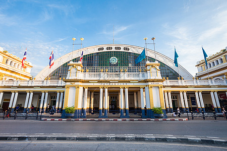 曼谷火车站又称华灯站,泰国曼谷的主要火车站图片