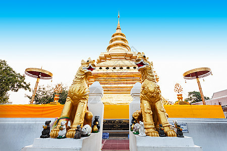 世界佛教协会说,世中通位于泰国清迈省的佛教寺庙图片