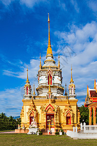 瓦南托克梅位于泰国省的佛教寺庙图片