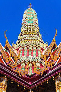 瓦法卡尤祖母绿佛寺被认为泰国最神的佛教寺庙图片