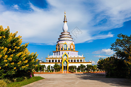 瓦塔顿泰国的座佛教寺庙图片