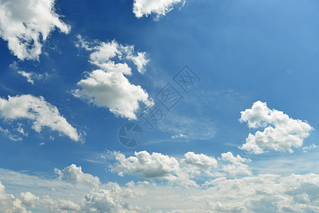 蓝天云的景观图片