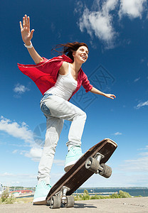 暑假青少十几岁的女孩外滑冰十几岁的女孩外滑冰图片