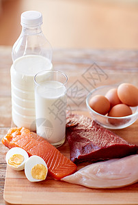 健康的生活方式,烹饪,烹饪饮食天然蛋白质食品生活木制桌子厨房图片