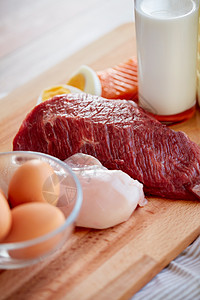健康的生活方式,烹饪,烹饪饮食天然蛋白质食品生活木制桌子厨房图片