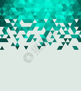 三角形抽象技术背景矢量插图带三角形的抽象技术背景图片