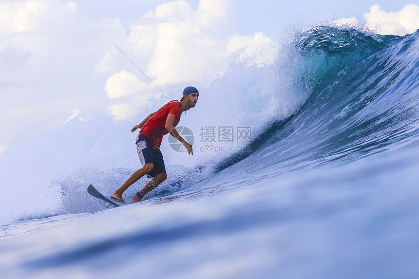 ‘~冲浪者惊人的蓝色波浪,巴厘岛  ~’ 的图片