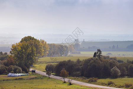 十月斯洛伐克秋天的塔特拉山图片