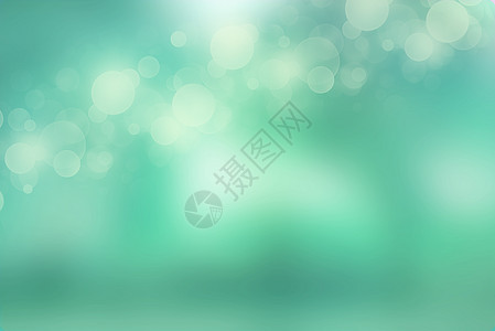 波克灯上的新鲜薄荷绿色背景图片