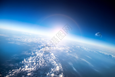 照片行星地球航空视图图片