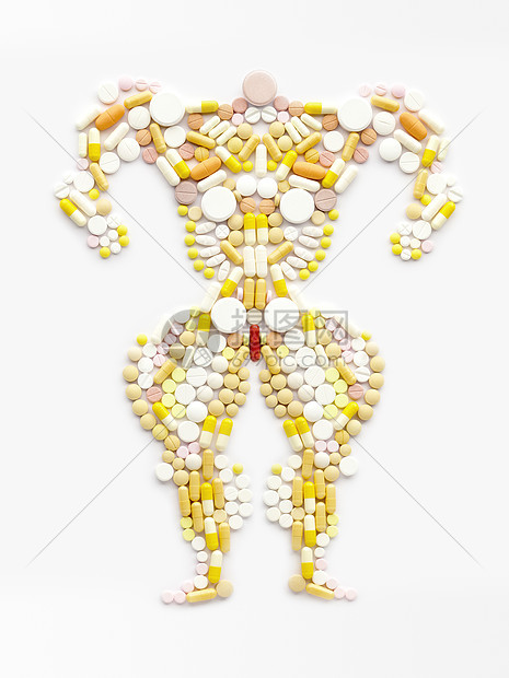 兴奋剂类固醇激素的形状,肌肉健美图片