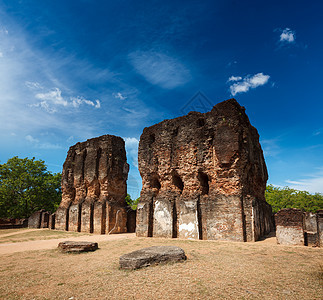 古代皇宫遗址联合国教科文世界遗产遗址波洛纳鲁瓦,斯里兰卡图片