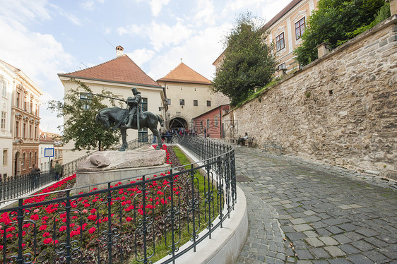 乔治龙雕像,萨格勒布,克罗地亚图片