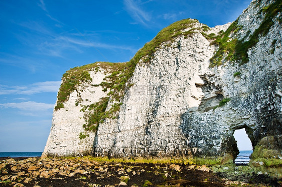 古老的哈利岩石侏罗纪海岸多斯特英国,联合国教科文世界遗产的位置低潮底部的悬崖图片