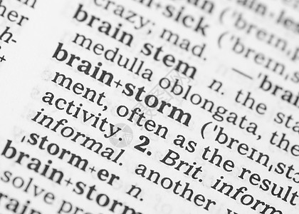 词汇头脑风暴词典定义的观图像头脑风暴词典定义的观图像图片