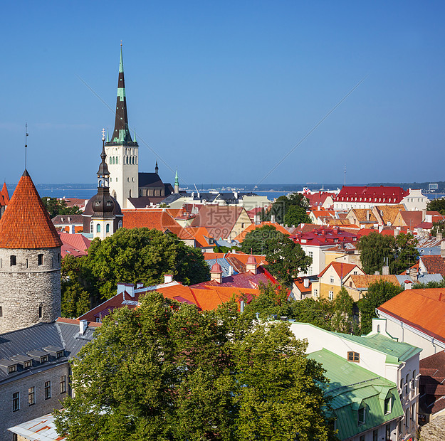 塔林爱沙尼亚共国首都高清图片下载 正版图片 摄图网