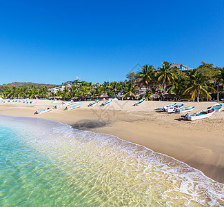 加勒比海热带海滩,墨西哥图片