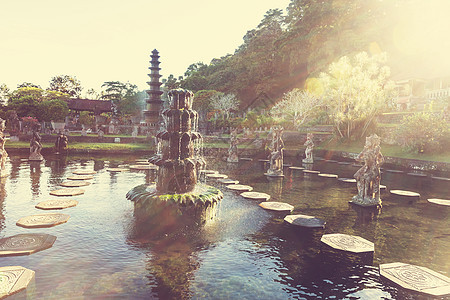 水宫,巴厘岛,印度尼西亚图片