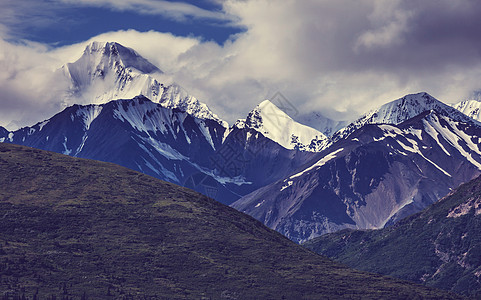 阿拉斯加的山脉图片