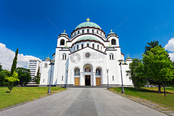 萨瓦大教堂世界上最大的东正教教堂图片