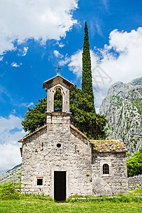 旧教堂里的斯塔里格雷德,科托尔,黑山图片