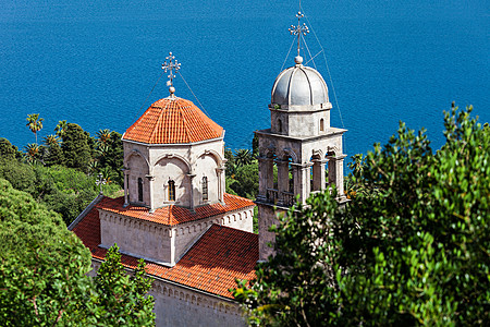 萨维纳修道院塞尔维亚东正教修道院,黑山赫尔塞格诺维图片