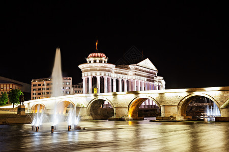 马其顿广场马其顿斯科普里的主要广场图片