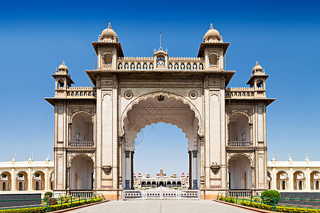 印度迈索尔的AmbaVilasMysore宫殿图片