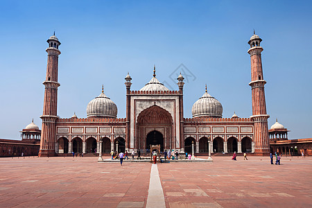 贾玛马斯吉德印度旧德里的主要清真寺图片
