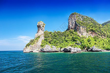 泰国克拉比省海鸡岛图片