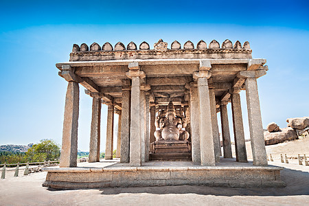 印度卡纳塔克邦汉比加内沙寺图片