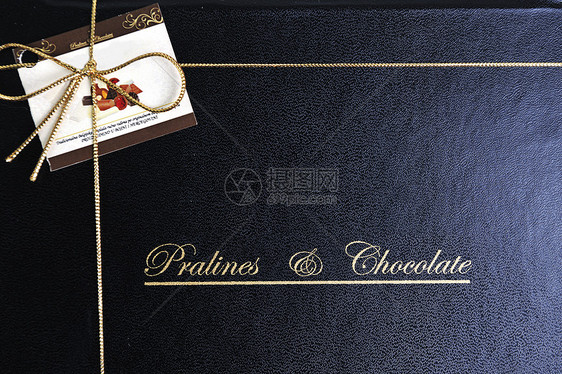 巧克力Praline豪华盒子,糖果糖果图片