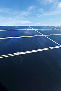 太阳能电池板可再生生态能源领域高清图片