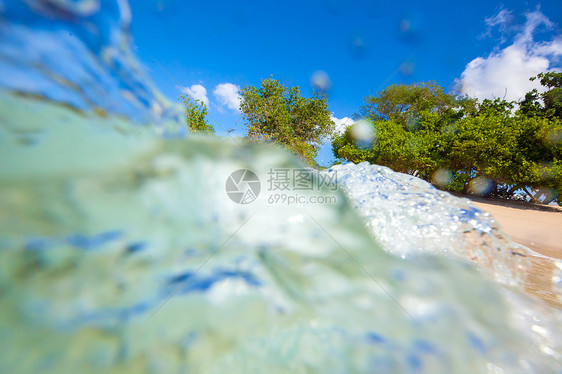 海洋景观桑巴瓦岛印度尼西亚图片