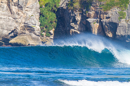 海洋波浪图片桑巴瓦岛印度尼西亚图片