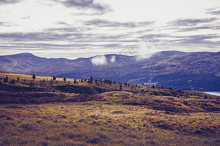 苏格兰的山地景观图片