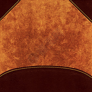 棕色皮革封的背景图片